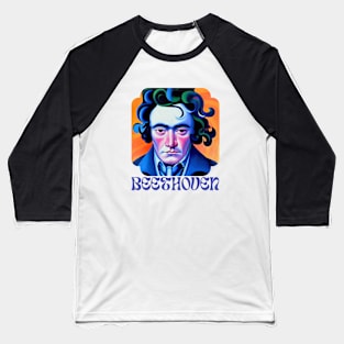 Ludwig van Beethoven Baseball T-Shirt